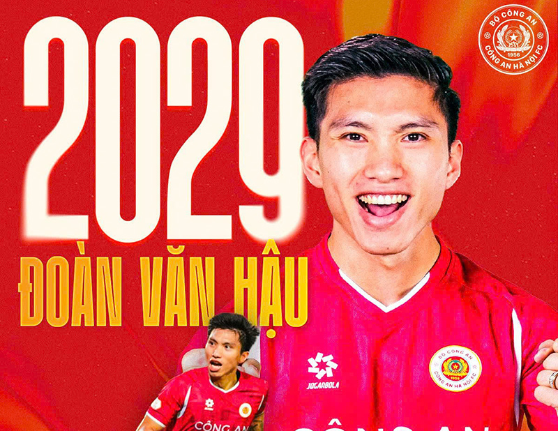 CAHN gia hạn hợp đồng với Văn Hậu và Alan - Ảnh 1