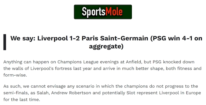 Chuyên gia BongDaVip dự đoán Liverpool vs PSG, 2h00 ngày 15/4 - Ảnh 1